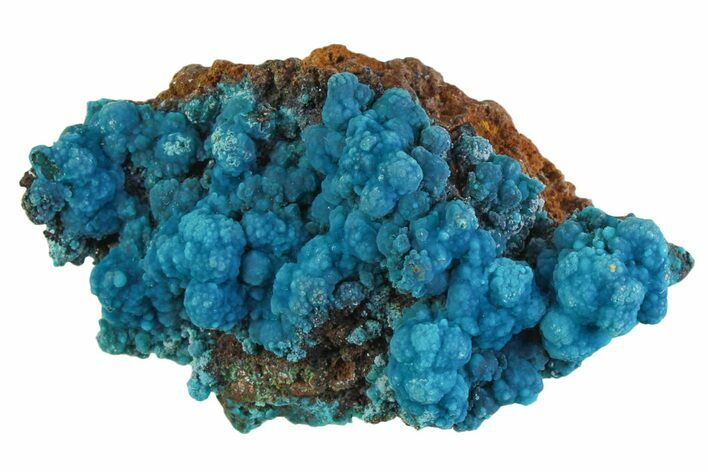 Vibrant Teal Chrysocolla Formation - Peru #358657